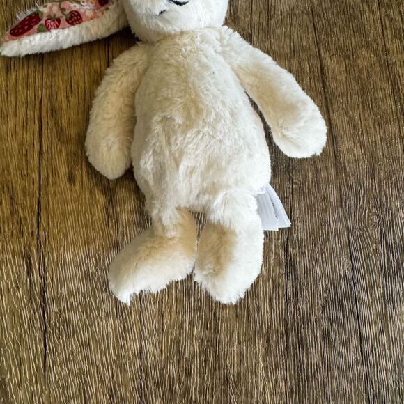 Jellycat Blossom Cream Bunny Bag Charm NEW! Jellycat FAST SHIP Purse Keychain - Picture 4 of 6